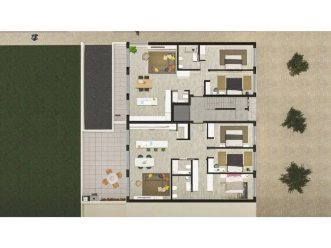 Apartamento T3 para Venda em Moncarapacho e Fuseta Planta 1