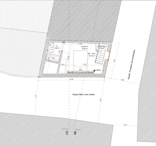 Moradia T1 para Venda em Palmela Planta 6
