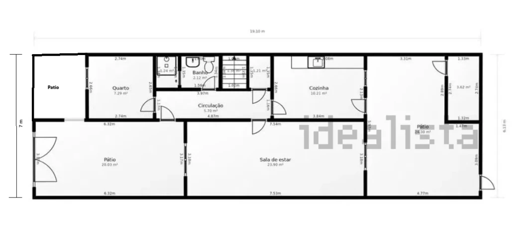 Moradia T4 para Venda em Azeitão (São Lourenço e São Simão) Planta 1