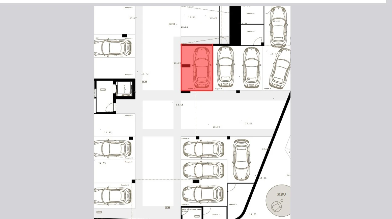 Apartamento T3 para Venda em São Felix da Marinha Planta 2