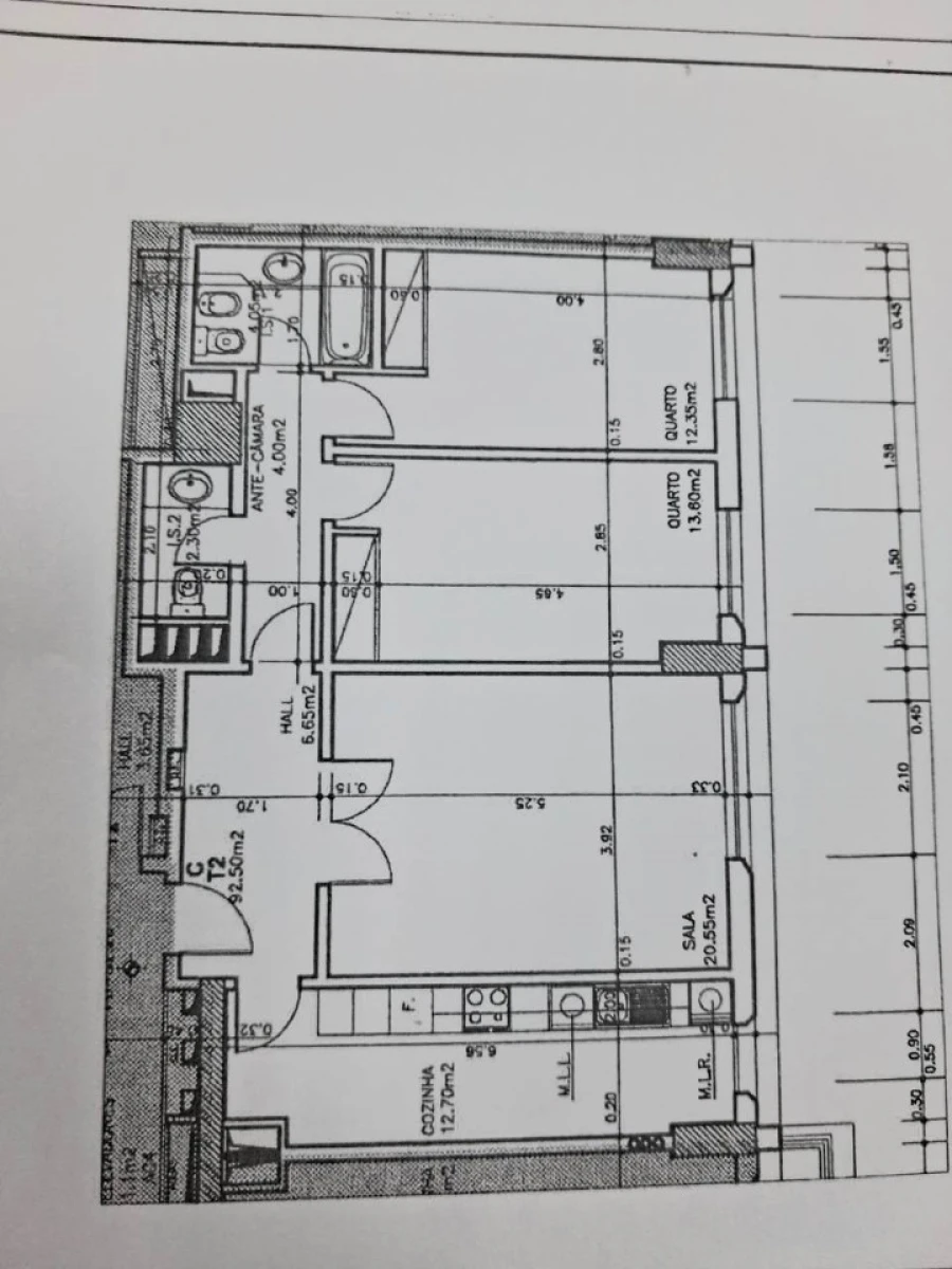 Apartamento T2 para Venda em Marvila Planta 1