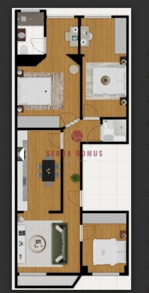 Apartamento T3 para Venda em São Vicente