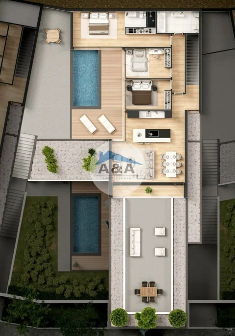 Apartamento T3 para Venda em São Martinho do Porto