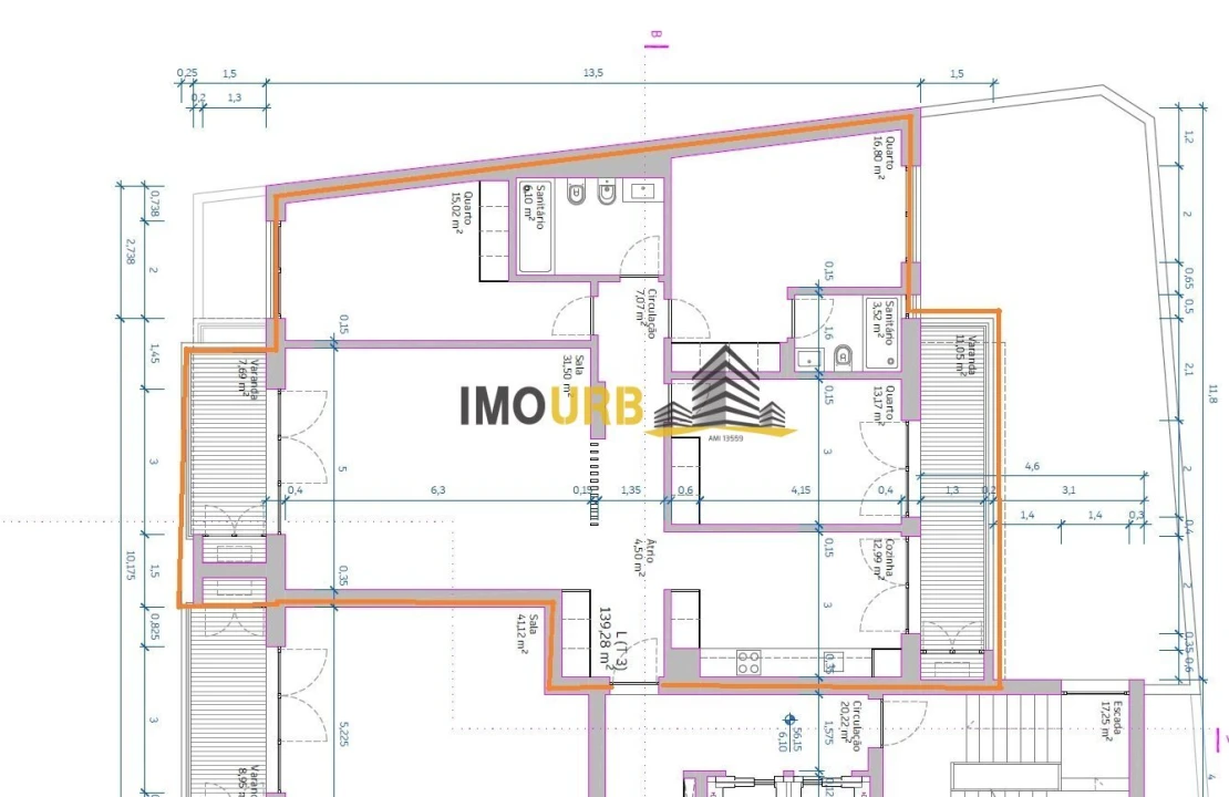 Apartamento T3 para Venda em Leiria, Pousos, Barreira e Cortes Foto 14