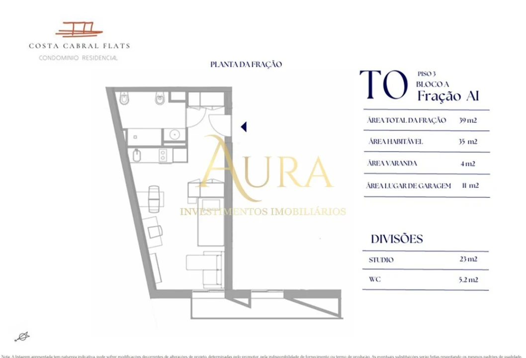 Apartamento T0 para Venda em Paranhos Foto 5