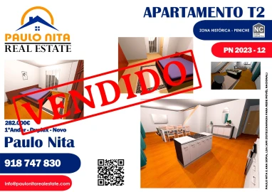 Apartamento T2 para Venda em Peniche