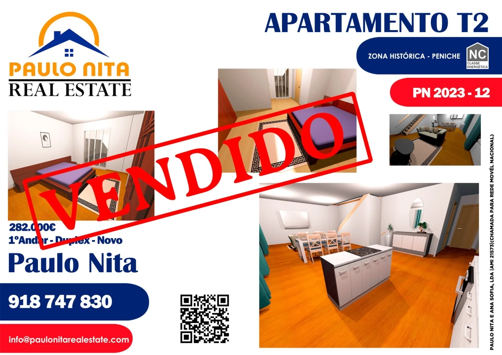 Apartamento T2 para Venda em Peniche Foto 1