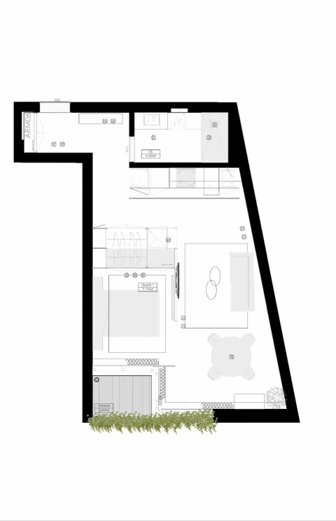 Apartamento T1 para Venda em São Mamede de Infesta e Senhora da Hora