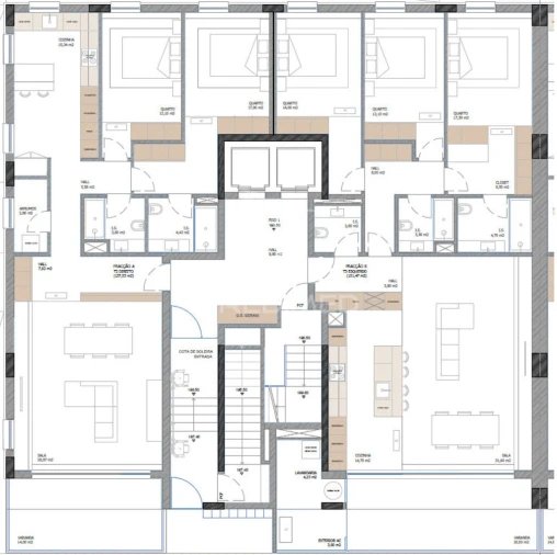 Apartamento T3 para Venda em Nogueira, Fraião e Lamaçães Foto 13