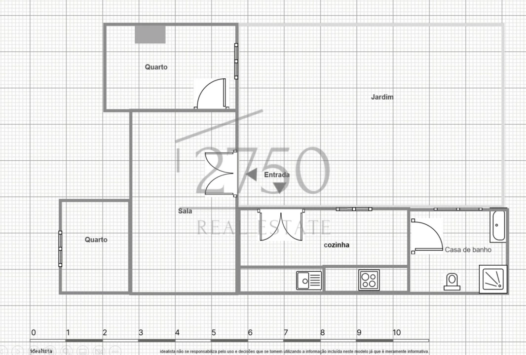 Moradia T1 para Arrendamento em Carcavelos e Parede Foto 22