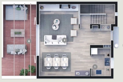 Moradia T2 para Arrendamento em Albufeira e Olhos de Água