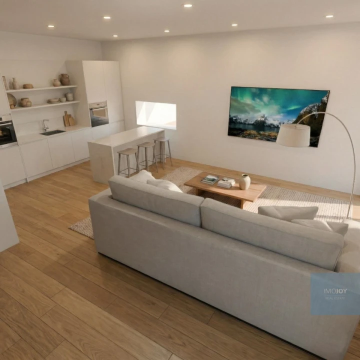 Apartamento T1 para Venda em Carcavelos e Parede Foto 1