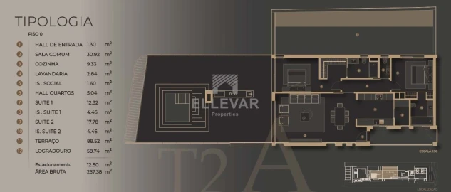 Apartamento T2 para Venda em São Martinho