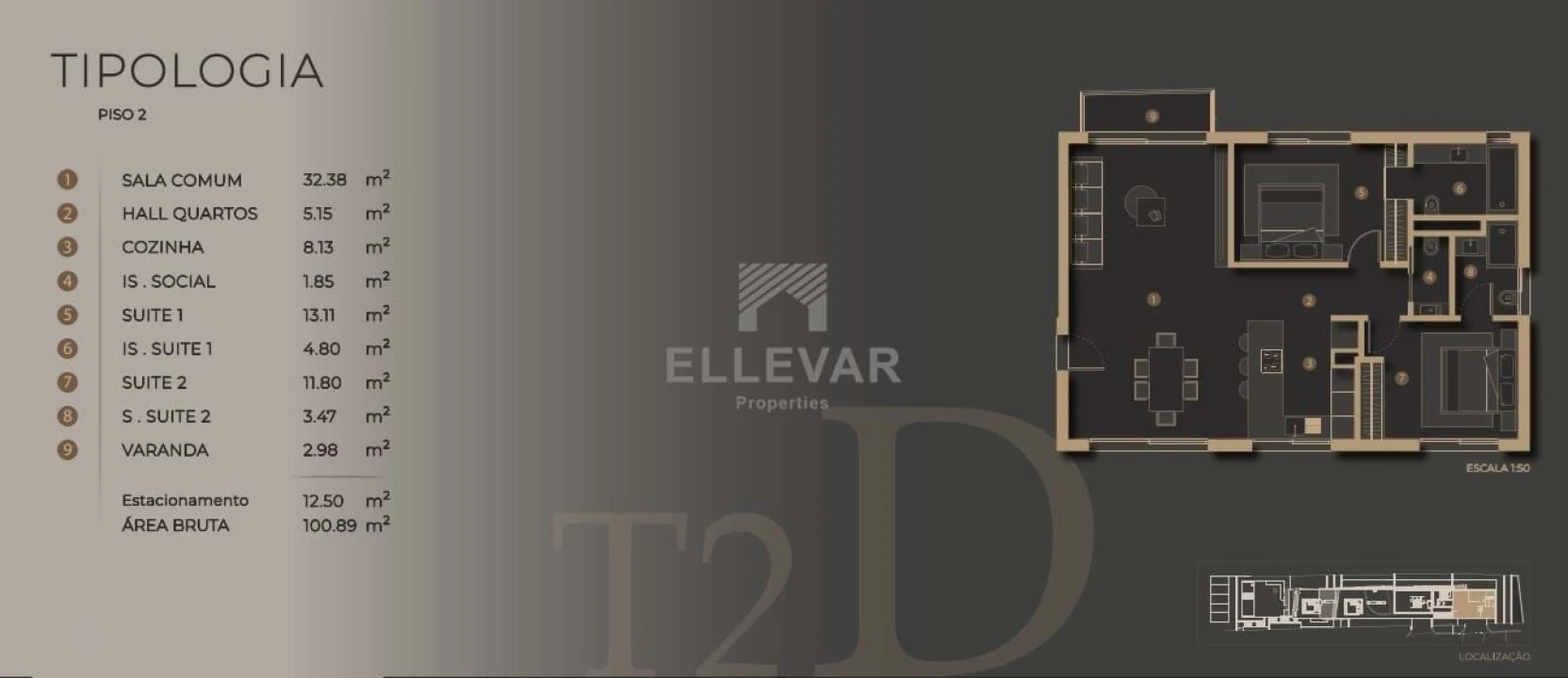 Apartamento T2 para Venda em São Martinho Foto 16