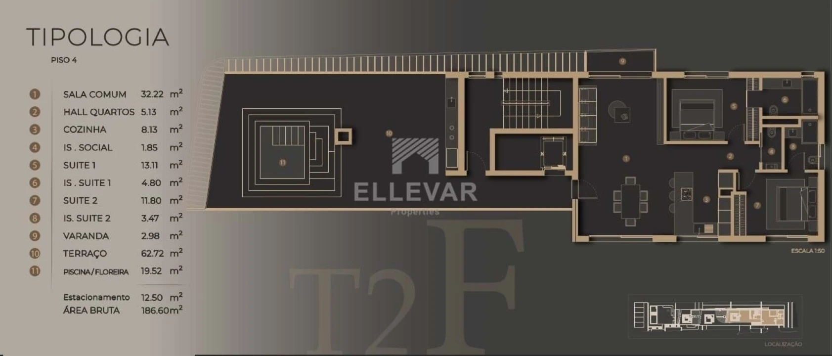 Apartamento T2 para Venda em São Martinho Foto 18