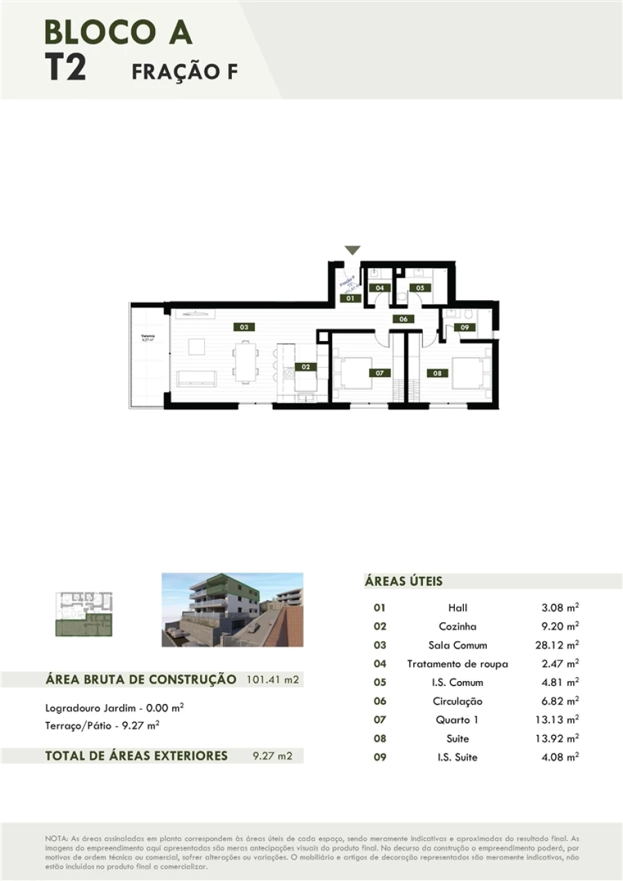 Apartamento T2 para Venda em Camara de Lobos Foto 23