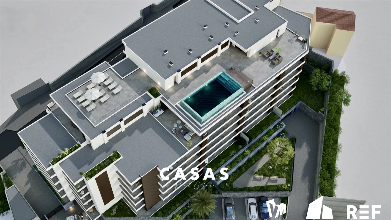 Apartamento T1 para Venda em Estreito de Camara de Lobos Foto 7