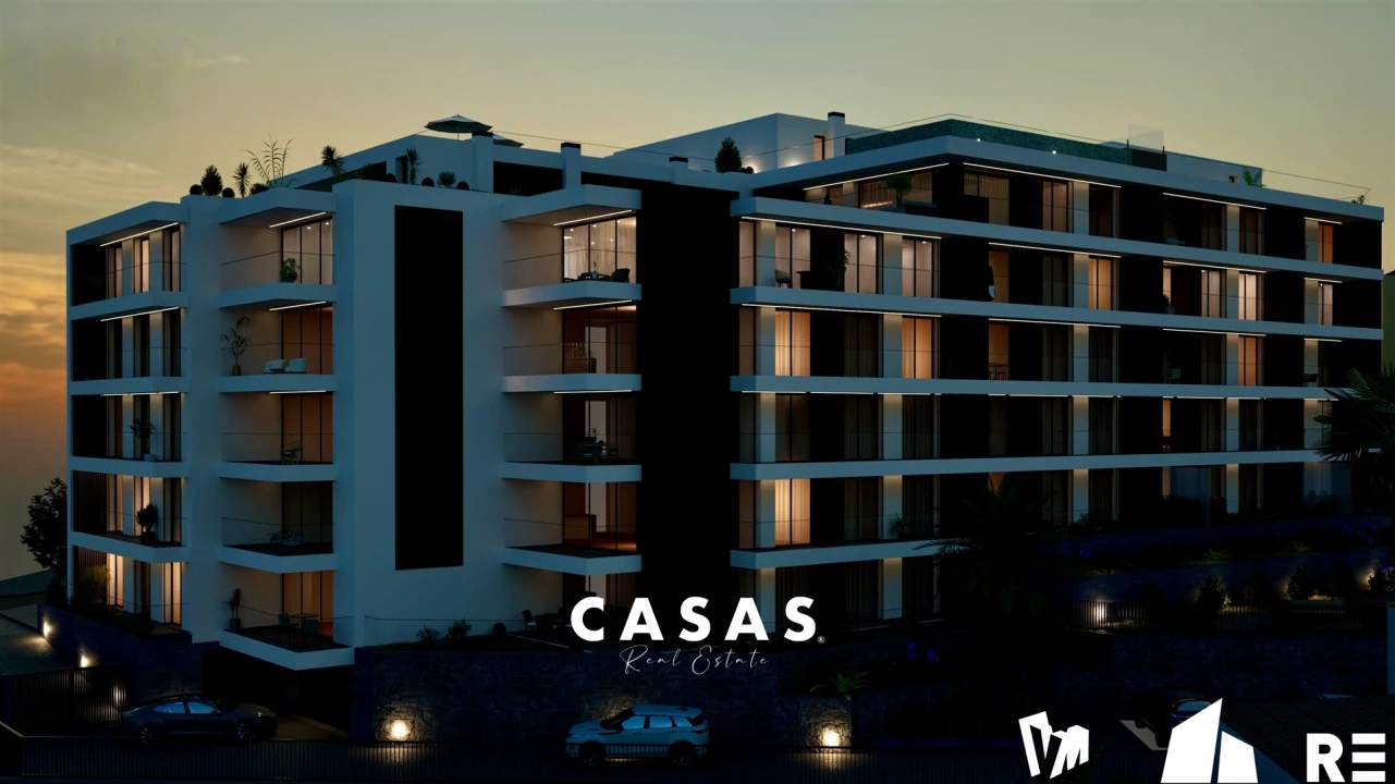 Apartamento T1 para Venda em Estreito de Camara de Lobos Foto 3