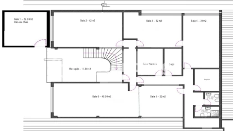 Escritório para Arrendamento em Lijo