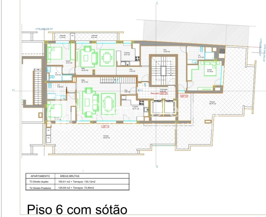 Apartamento T3 para Venda em Ranhados Foto 1