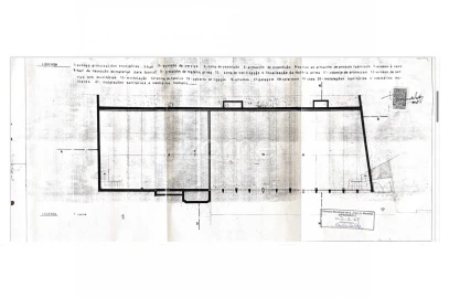 Terreno Comércio / Armazém para Arrendamento em São João da Madeira