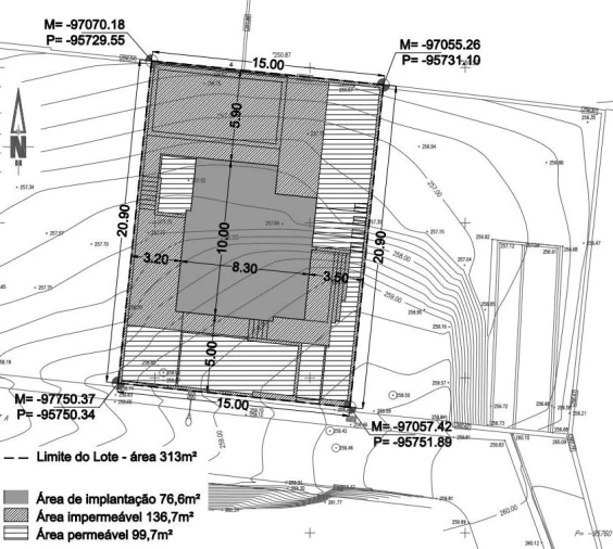 Terreno para Venda em Casal de Cambra Planta 1
