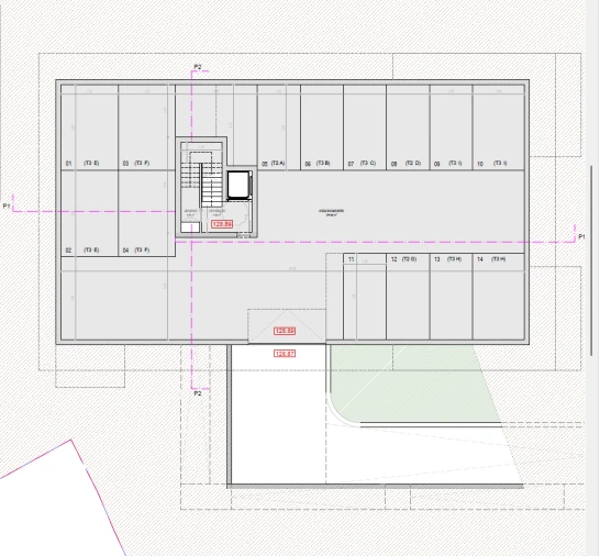 Apartamento T2 para Venda em Vila Nova do Campo Planta 3