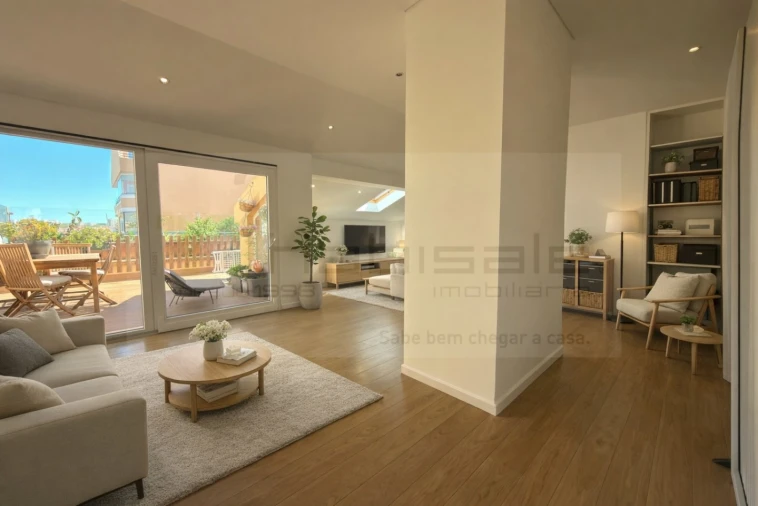 Apartamento T3 para Venda em Carcavelos e Parede Foto 12