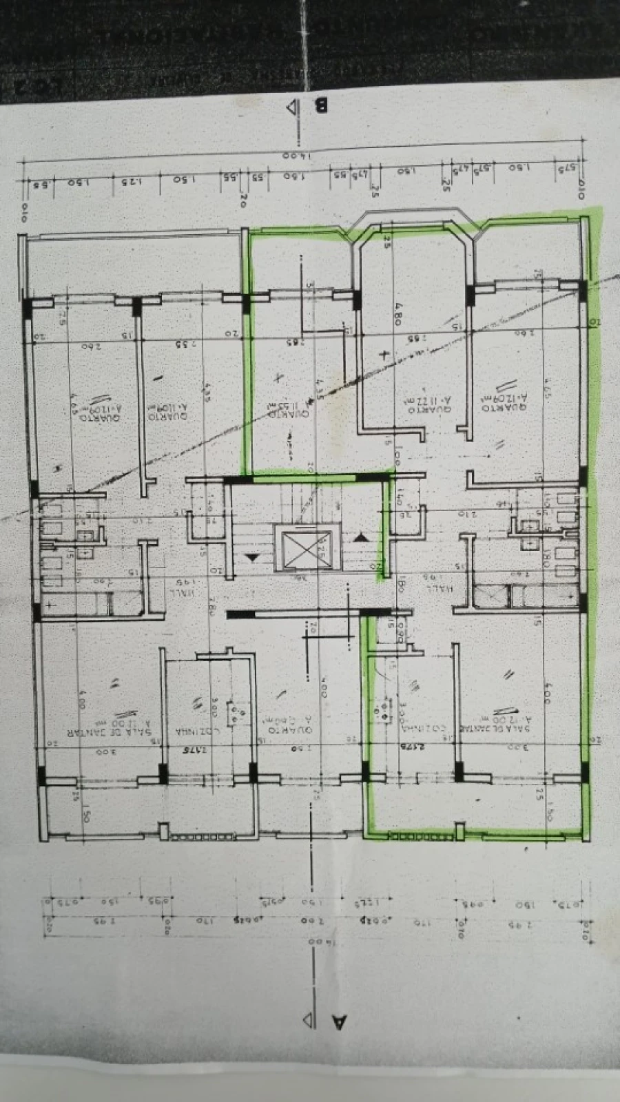 Apartamento T3 para Venda em Laranjeiro e Feijó Planta 1