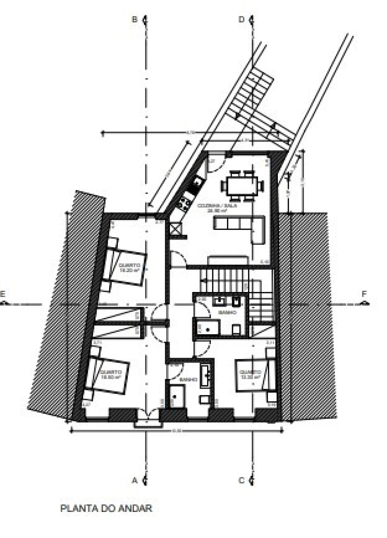 Moradia T3 para Venda em Pinheiro da Bemposta, Travanca e Palmaz Planta 2