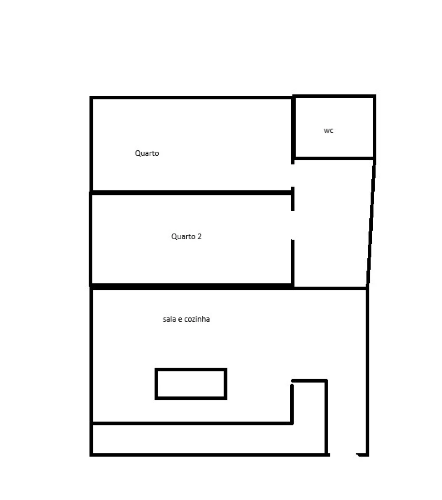Apartamento T2 para Arrendamento em Cascais e Estoril Planta 1