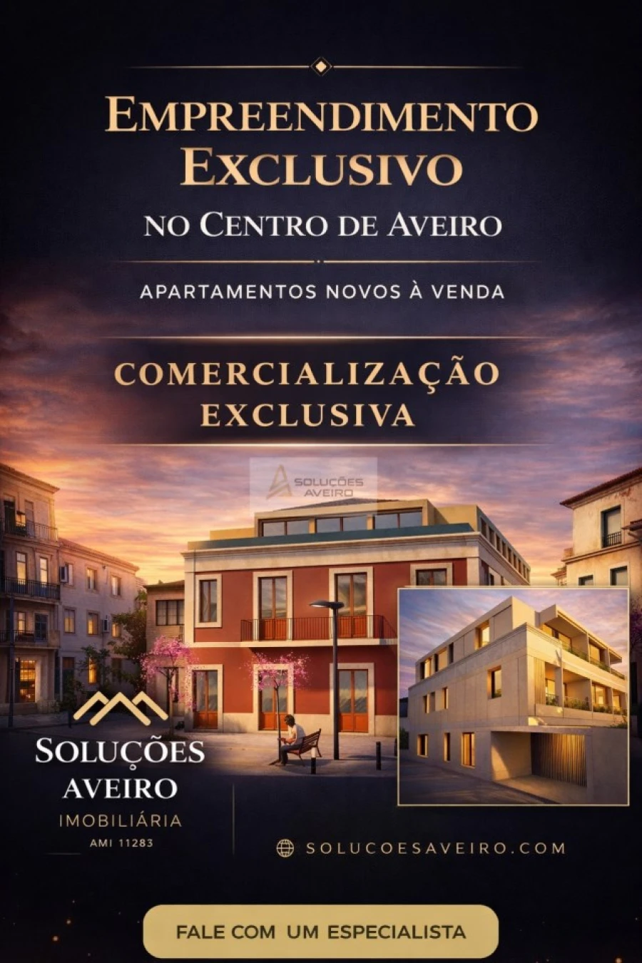 Apartamento T1 para Venda em Glória e Vera Cruz Foto 2