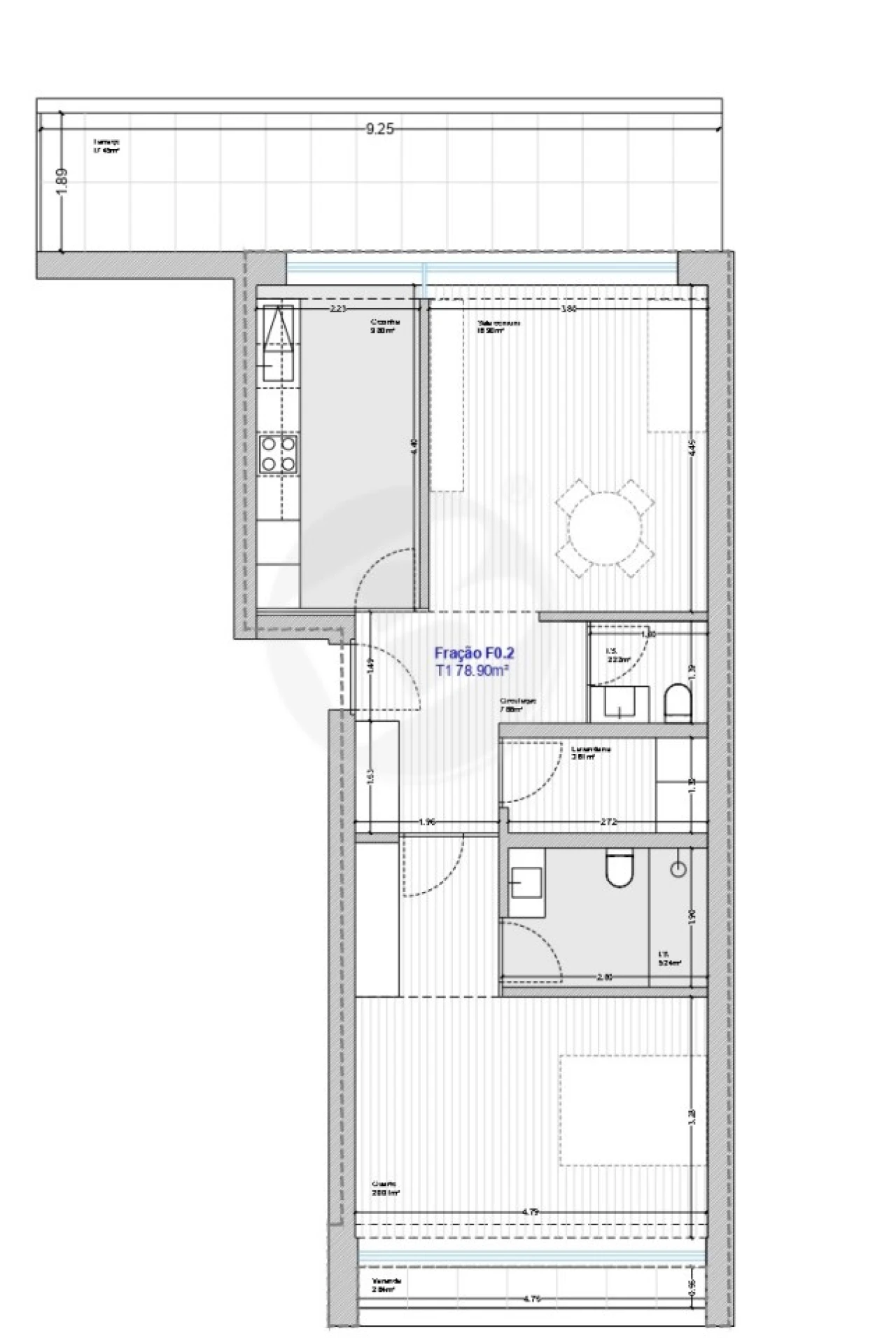 Apartamento T1 para Venda em Vila do Conde Foto 25