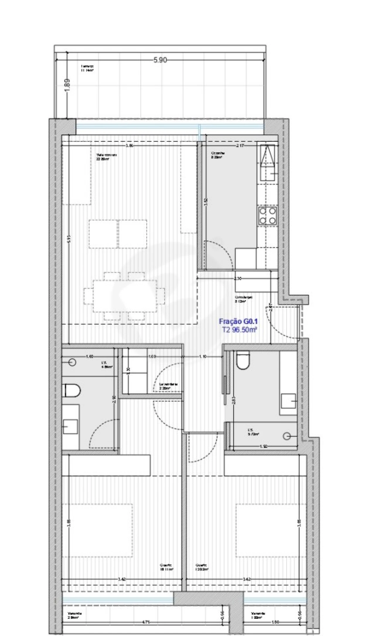 Apartamento T2 para Venda em Vila do Conde Foto 5