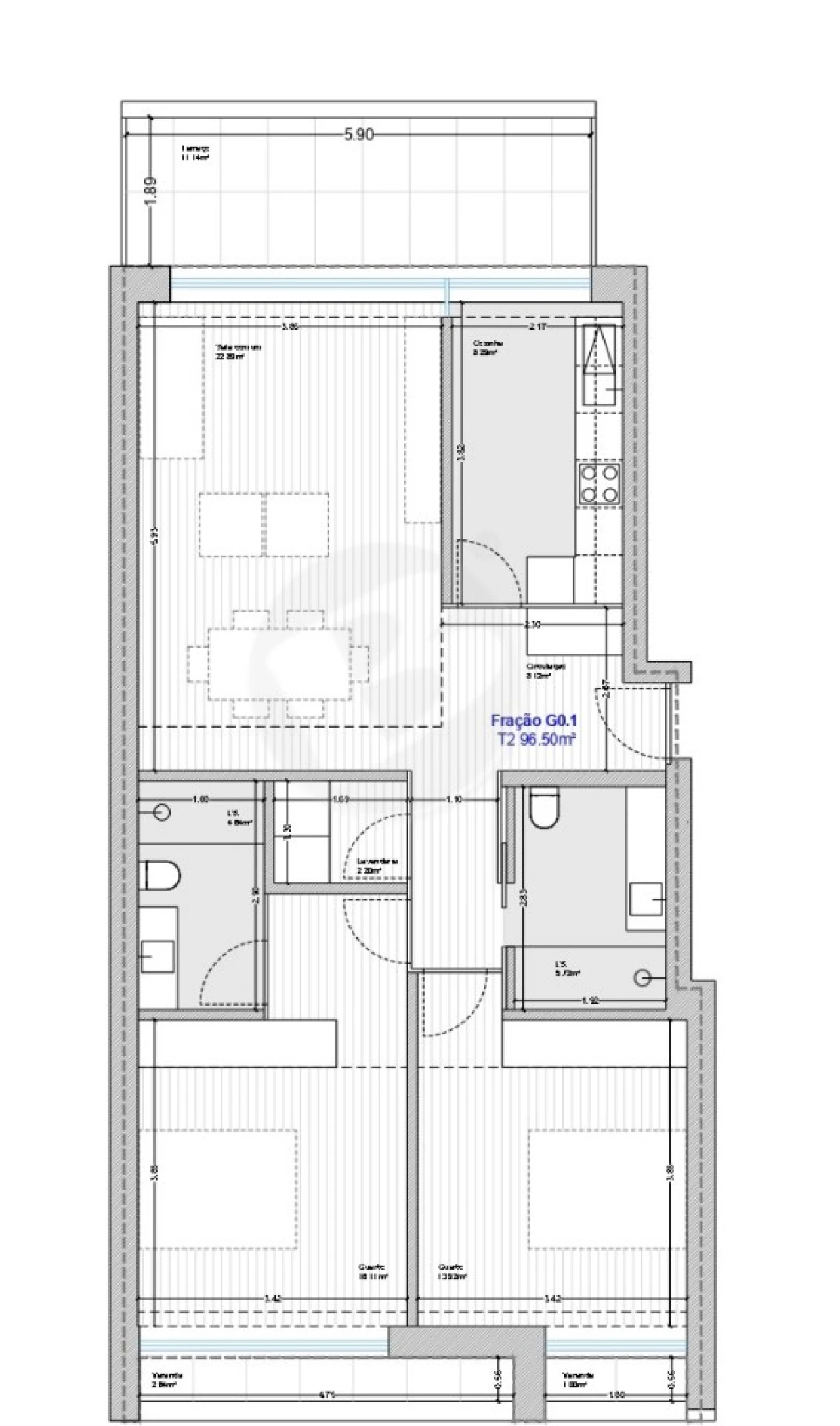 Apartamento T2 para Venda em Vila do Conde Foto 10