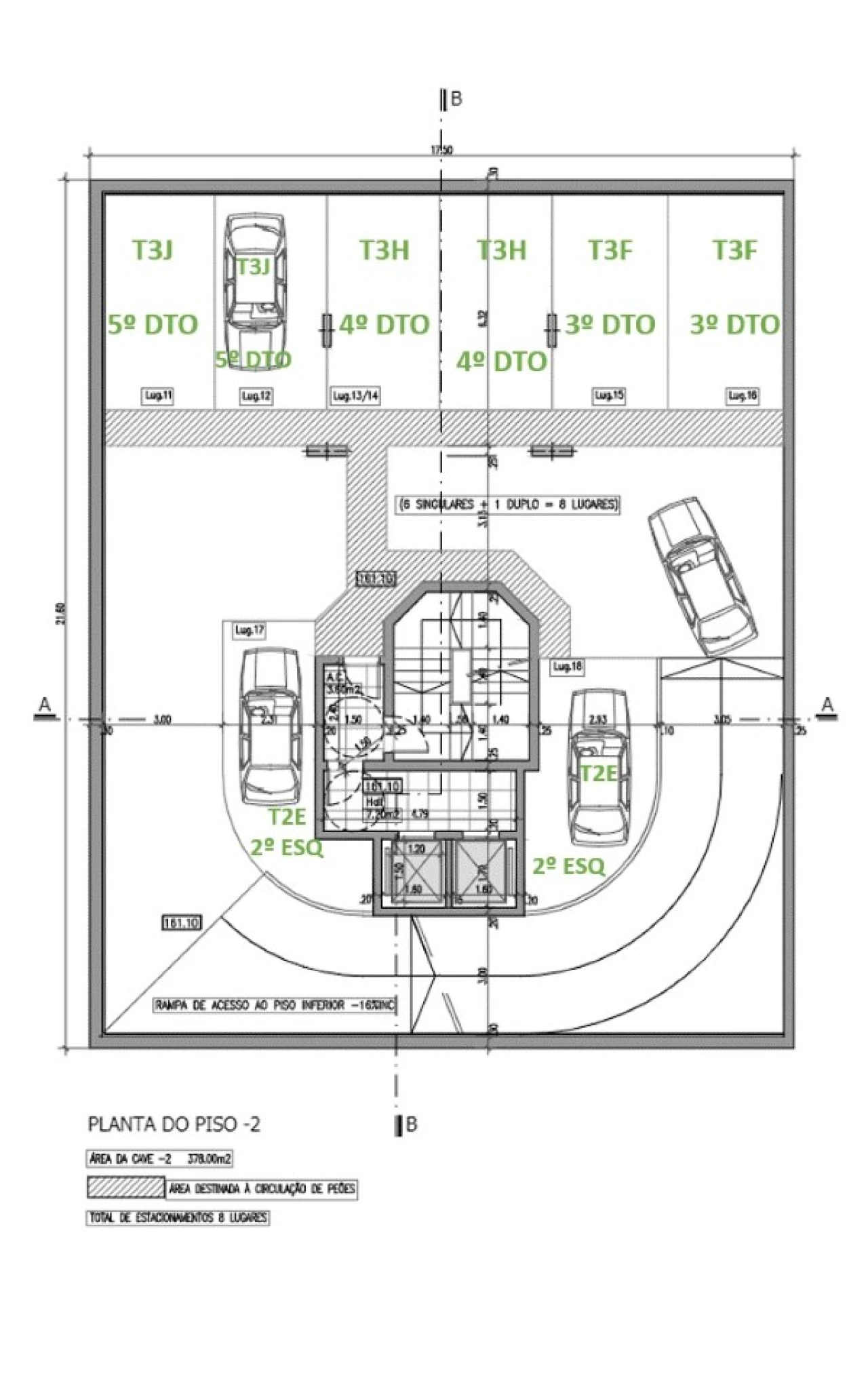Apartamento T3 para Venda em Mina de Água Planta 2