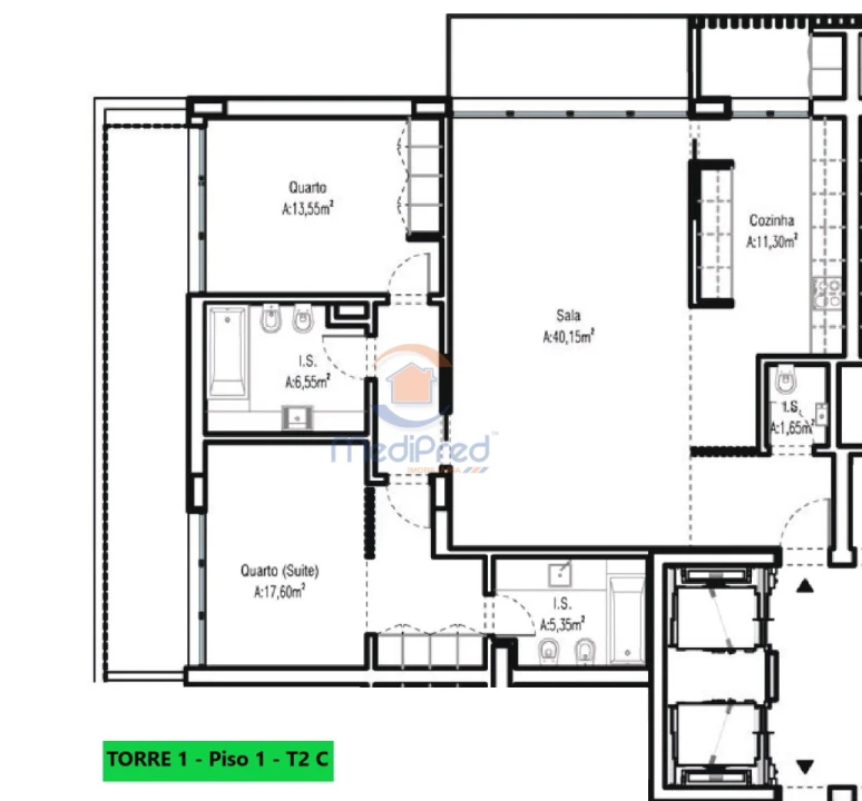 Apartamento T2 para Venda em Pontinha e Famões Foto 29