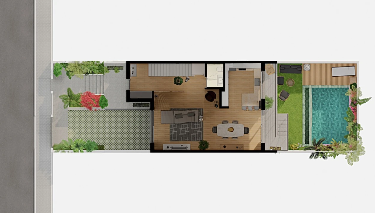 Moradia T3 para Venda em Alcabideche Planta 2