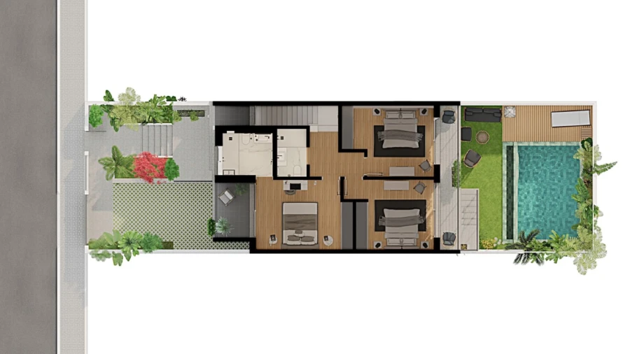 Moradia T3 para Venda em Alcabideche Planta 3