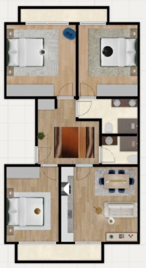 Apartamento T3 para Venda em Benfica