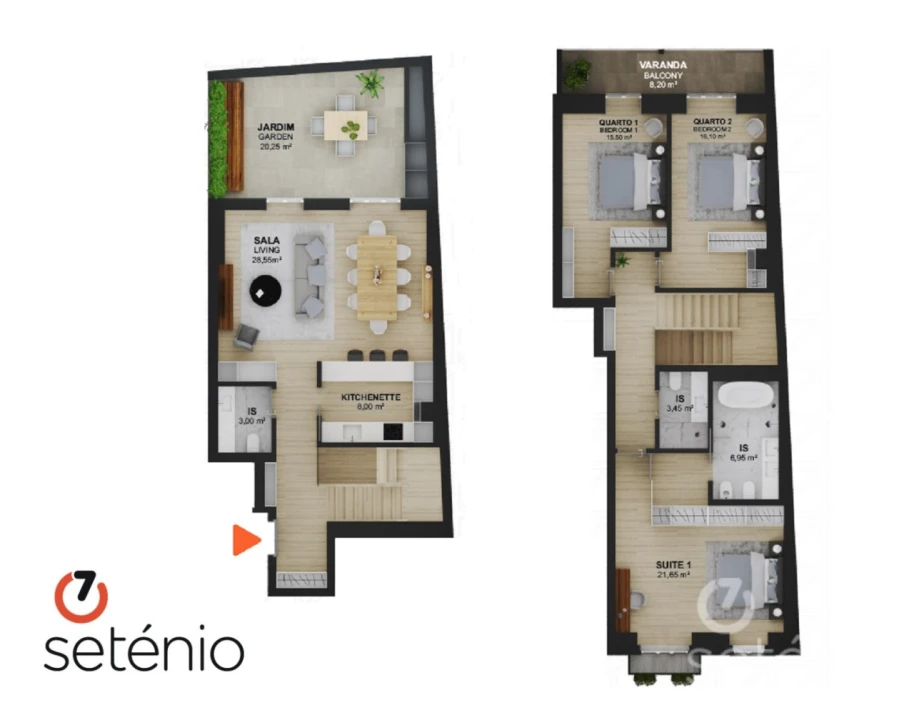 Apartamento T3 para Venda em Avenidas Novas Foto 3