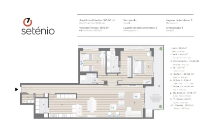 Apartamento T2 para Venda em Campo de Ourique