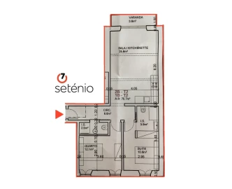 Apartamento T2 para Venda em Estrela