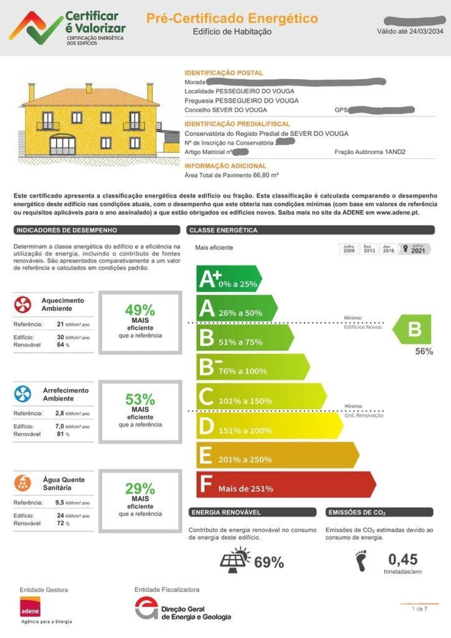 Apartamento T2 para Venda em Pessegueiro do Vouga Foto 21