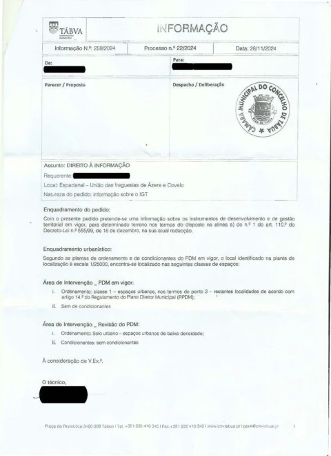 Terreno para Venda em São Martinho de Árvore e Lamarosa