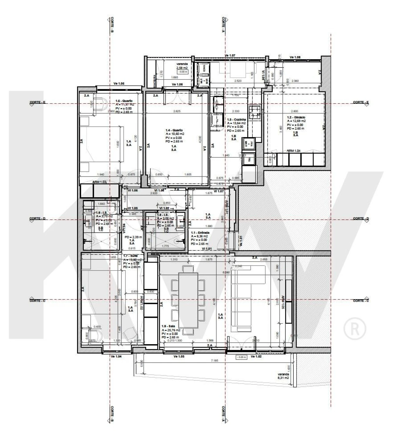 Apartamento T3 para Venda em Campolide Foto 57