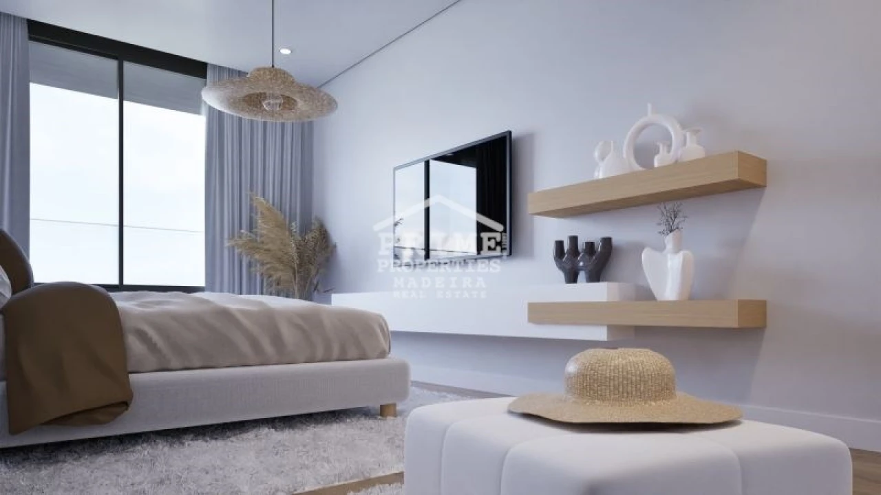 Apartamento T1 para Venda em Estreito de Camara de Lobos Foto 9