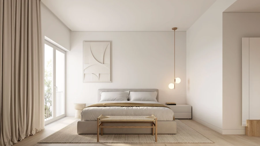 Apartamento T2 para Venda em Carcavelos e Parede Foto 14