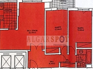 Apartamento T2 para Venda em Armação de Pera