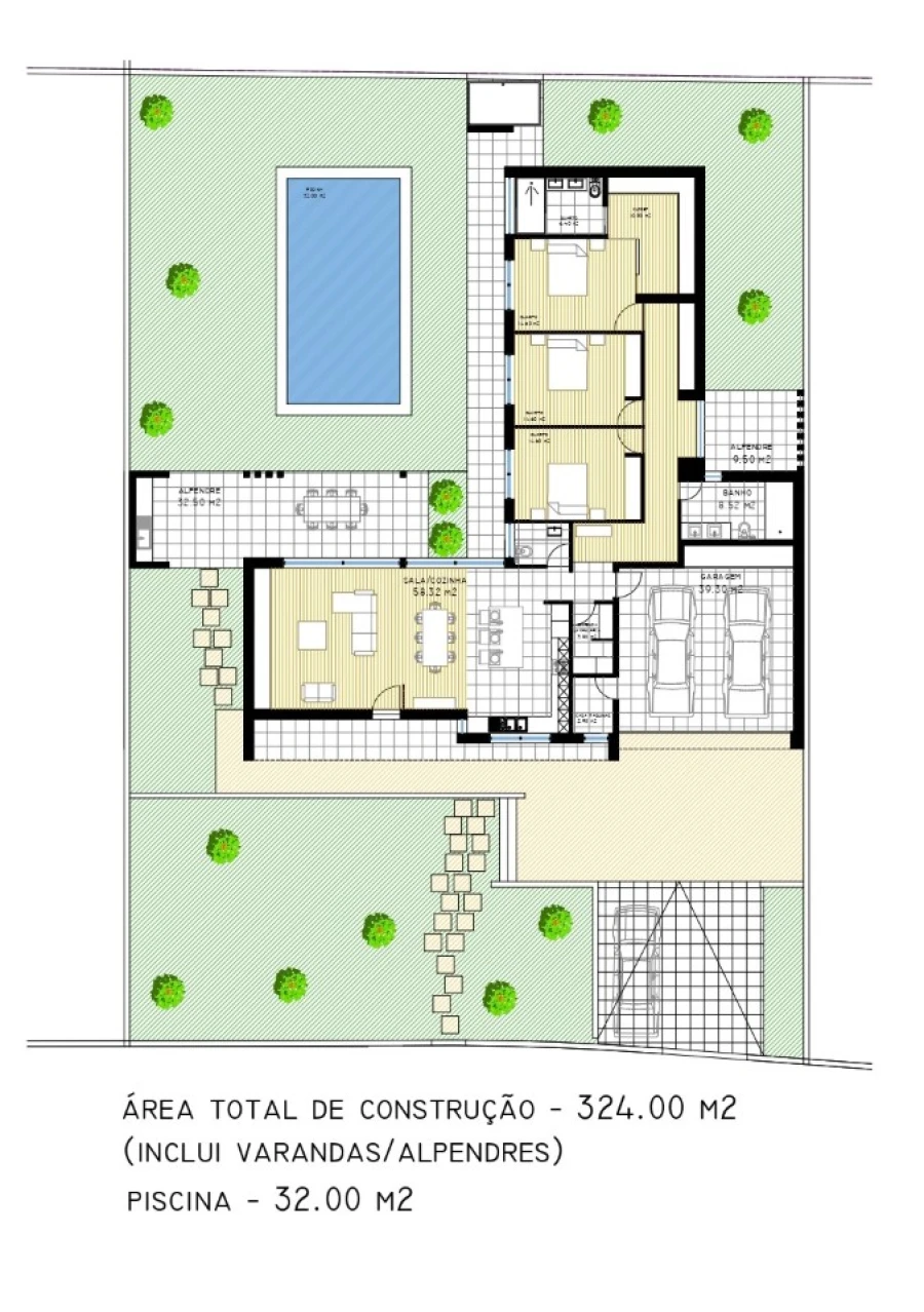 Terreno para Venda em Prado (São Miguel) Planta 1
